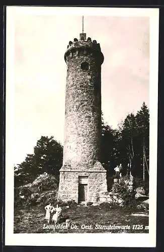 AK Leonfelden /Ob. Oest., Turm der Sternsteinwarte