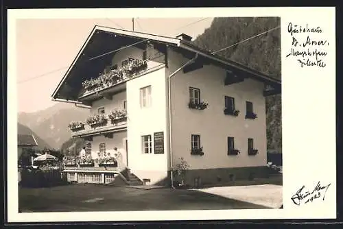 AK Mayrhofen /Zillertal, Gasthaus Moser