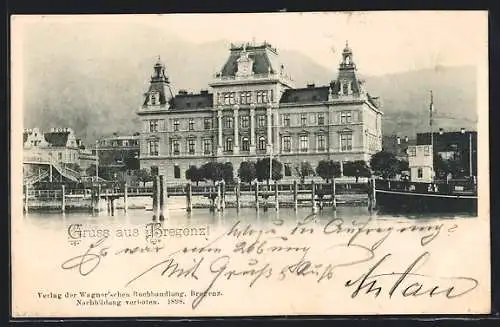 AK Bregenz, Partie am Hafen