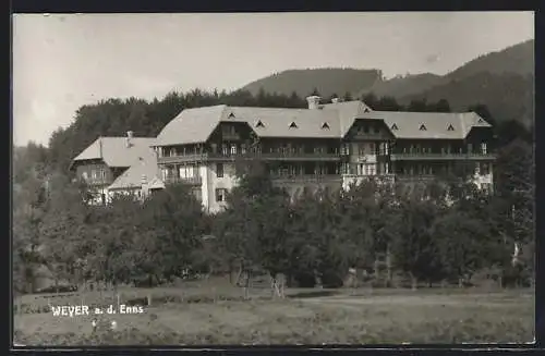 AK Weyer a. d. Enns, Blick auf die Kuranstalt
