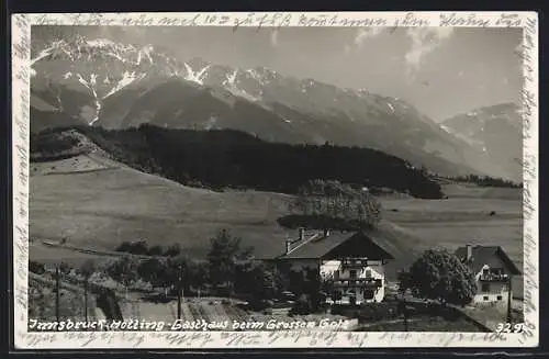 AK Hötting bei Innsbruck, Gasthaus beim Grossen Gott