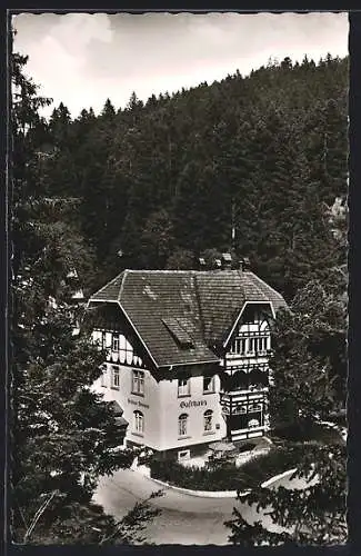 AK Bonndorf /Schwarzwald, Gasthof und Pension Steinsäge