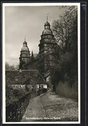 AK Aschaffenburg, Partie am Schloss