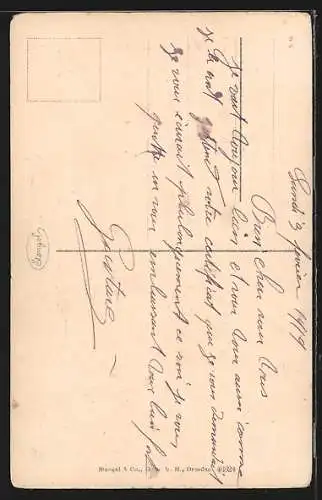 AK Alt-Frankfurt, Motiv in der Saalgasse