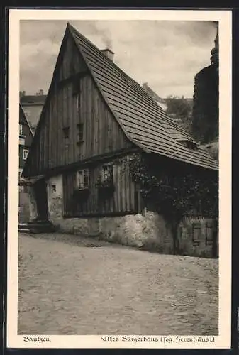 AK Bautzen, Altes Bürgerhaus, Hexenhäus`l