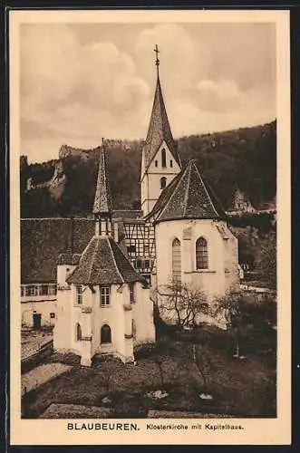 AK Blaubeuren, Klosterkirche mit Kapitelhaus