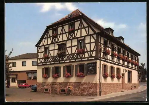 AK Lohr-Steinbach a. Main, Gasthaus-Pension Adler