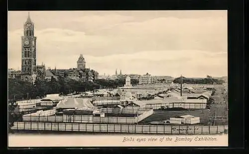 AK Bombay, Birds eyes view of the Exhibition