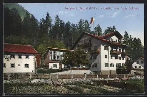 AK Tumpen i. Oetztal, Gasthof des Alois Schmalz