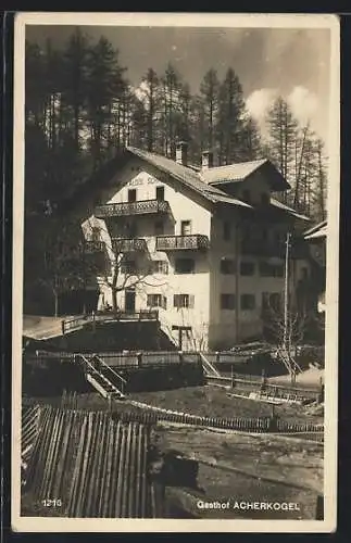 AK Oetz /Tirol, Gasthof Acherkogel