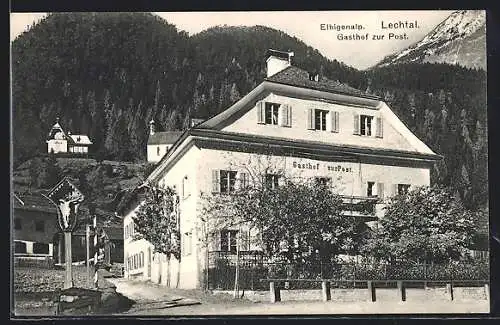 AK Elbigenalp /Lechtal, Gasthof zur Post