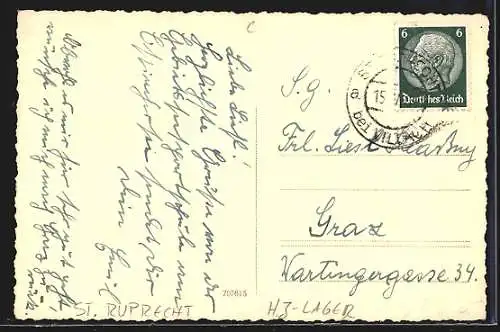 AK St. Ruprecht, Pimpfe im HJ-Lager, 