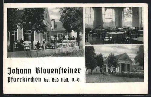 AK Pfarrkirchen bei Bad Hall, Gasthaus von Johann Blauensteiner