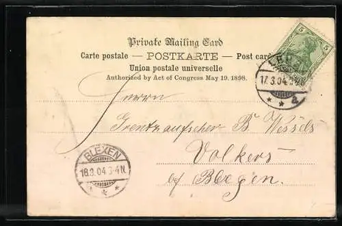 AK RPD Gneisenau in voller Fahrt