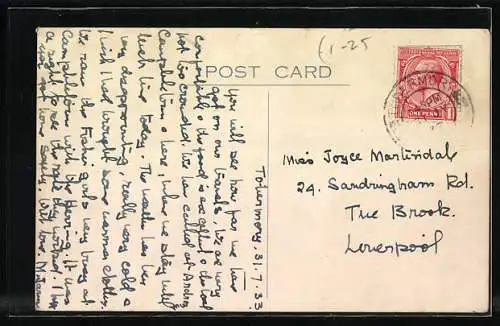 AK SY Killarney, Coast Lines