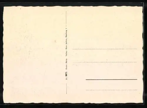 AK Blankenese, Cap Arcona auf der Heimreise