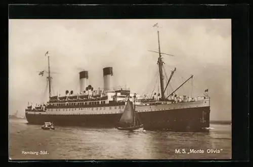 AK MS Monte Olivia der Hamburg Süd