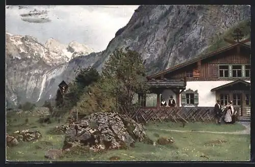 AK Berchtesgaden, Saletalpe am Obersee