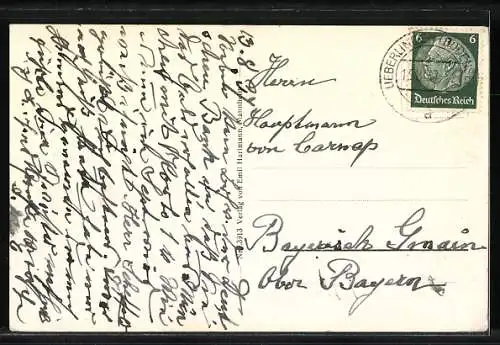 AK Meersburg /Bodensee, Blick zum Schloss