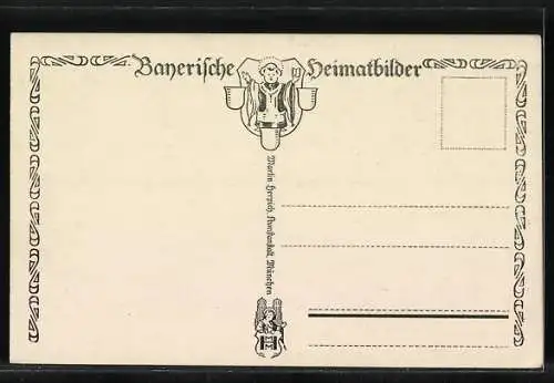 AK Herrenchiemsee, Königliches Schloss, Spiegelgallerie