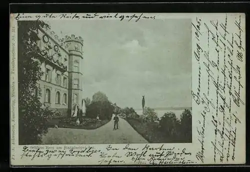 AK Starnberg, Schloss Berg am Starnberger See