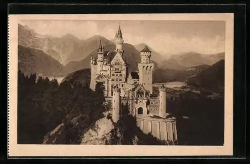 AK Ansicht von Königsschloss Neuschwanstein