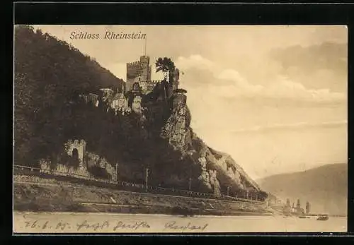 AK Ansicht von Schloss Rheinstein