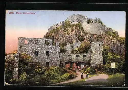 AK Hohentwiel, Ruine Hohentwiel
