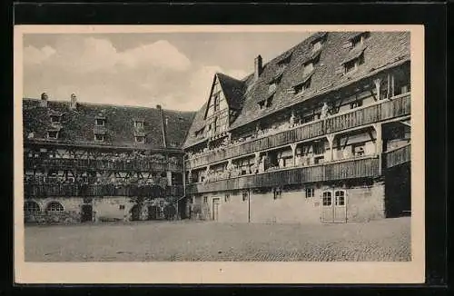 AK Bamberg, Burggrafenhof der Alten Hofhaltung