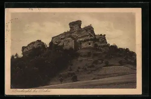 AK Dahn, Burgruine Drachenfels