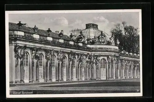 AK Potsdam-Sanssouci, Schloss Sanssouci