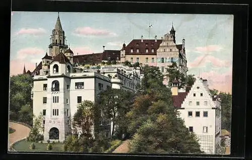AK Schloss Sigmaringen, Gesamtansicht