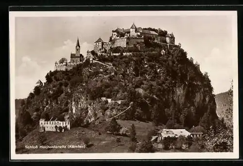 AK Hochosterwitz, Schlossansicht