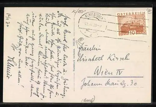 AK Hochosterwitz, Schlossansicht