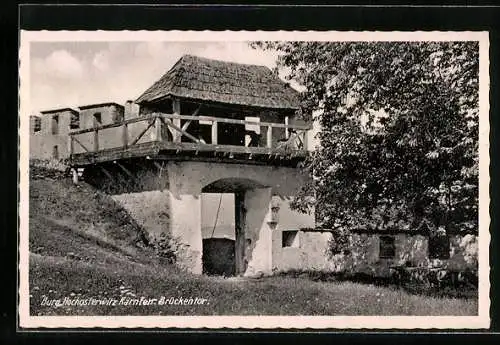 AK Burg Hochosterwitz, Das Brückentor