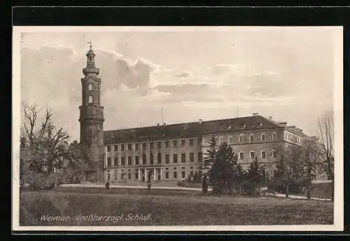 AK Weimar, Grossherzogliches Schloss