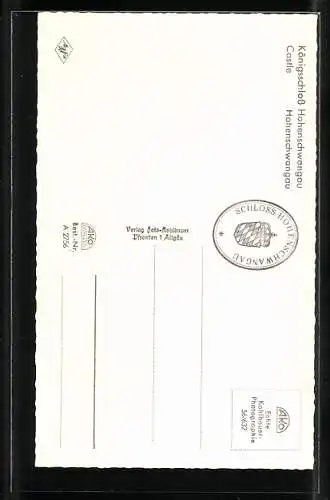 AK Hohenschwangau, Königsschlösser Hohenschwangau und Neuschwanstein