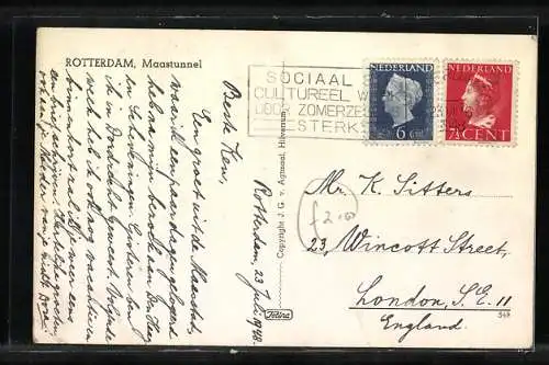 AK Rotterdam, Maastunnel