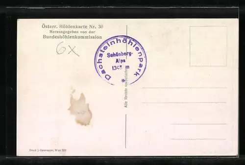 AK Obertraun, Eishöhlenhaus auf der Schönbergalpe im Dachsteinhöhlenpark