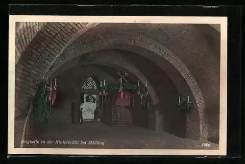AK Hinterbrühl bei Mödling, Seegrotte, Höhle