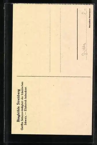 AK Streitberg /Fränkische Schweiz, Binghöhle, Eingang zur Venusgrotte