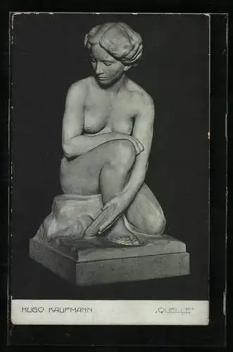 AK Skulptur Quelle von Hugo Kaufmann