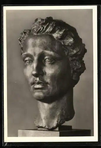 AK Mädchen aus dem Schwarzwald von Professor Jakob Wilhelm Fehrle