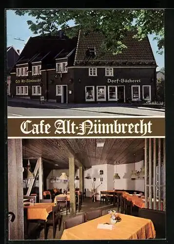 AK Nümbrecht, Cafe Alt-Nümbrecht, Bes. Dietmar Schmidt, Hauptstr. 47 /49