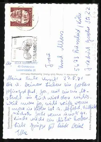 AK Espelkamp-Mittwald, Partie an der Thomaskirche