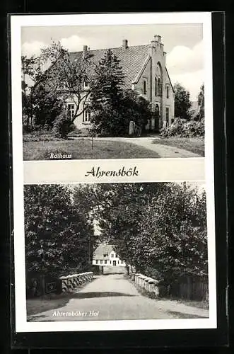 AK Ahrensbök, Rathaus und Ahrensböker Hof