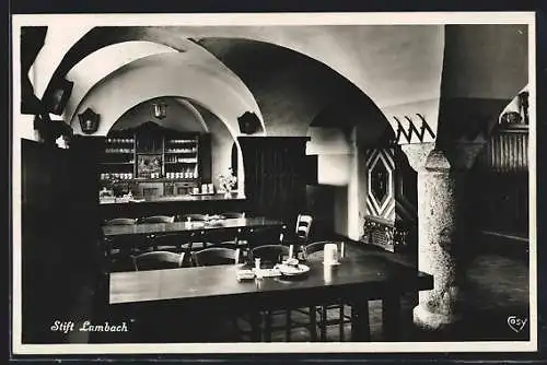 AK Lambach /O.-Oe., Stift Lambach, Schenke im Bierstübl