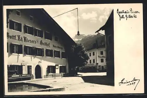 AK Zell /Zillertal, Gasthaus Rieser