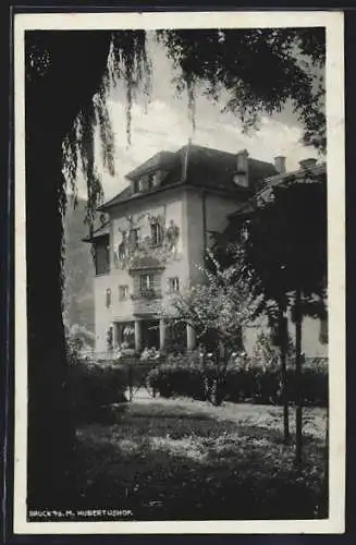 AK Bruck a.d. M., Blick zum Hubertushof