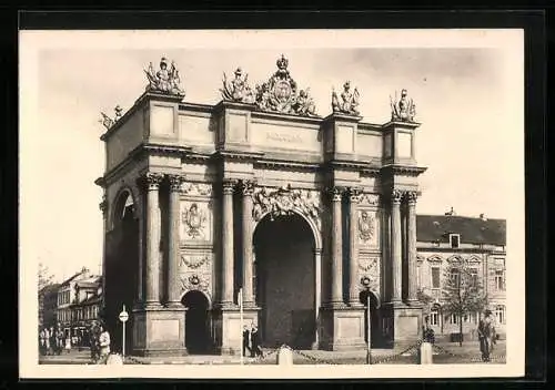 AK Potsdam, Partie am Brandenburger Tor